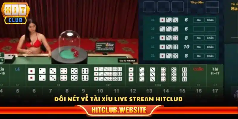 Tổng quan tài xỉu live stream Hitclub